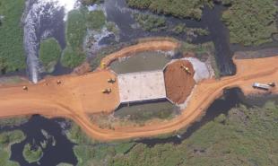 Access and drainage improvement for Kisiro –Bugangu Swamp Crossing along Bugodi-Kisiro-Bugangu road under Jinja Station